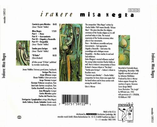 Irakere - Misa Negra (1991)