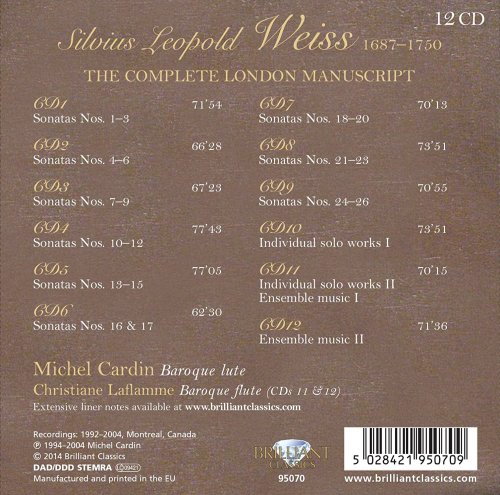 Michel Cardin - Weiss: The Complete London Manuscript (2015)