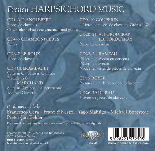 French Harpsichord Music, Vol. 1-4 (2016)