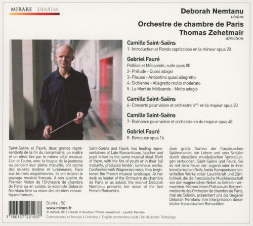 Orchestre de chambre de Paris and Deborah Nemtanu - Fauré and Saint-Saëns (2013) [Hi-Res]