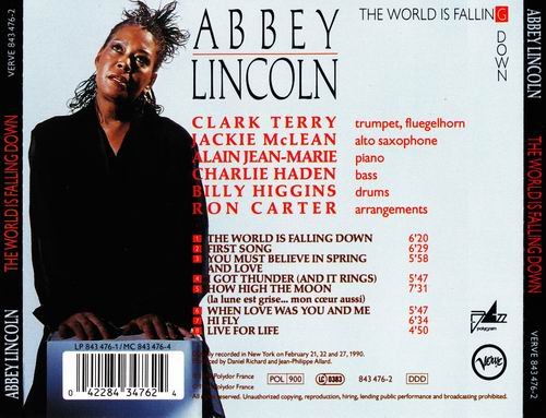 Abbey Lincoln - The World Is Falling Down (1990)