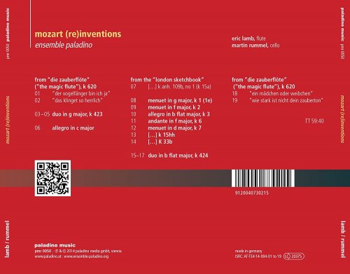 Eric Lamb - Mozart (re)inventions (2015/2020) Hi-Res