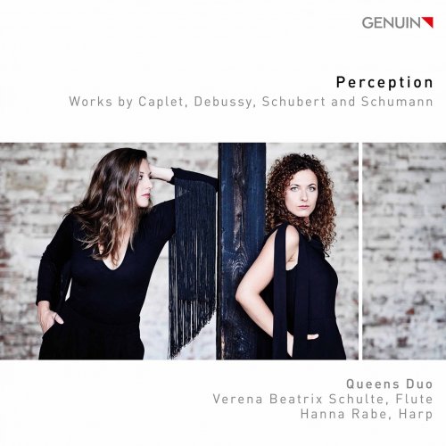 Queens Duo - Perception: Works by Caplet, Debussy, Schubert & Schumann (2020) [Hi-Res]