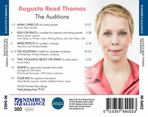 Various Artists - Augusta Read Thomas: The Auditions (2020)