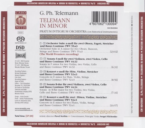 Pratum Integrum Orchestra - Telemann in Minor (2004) [SACD]