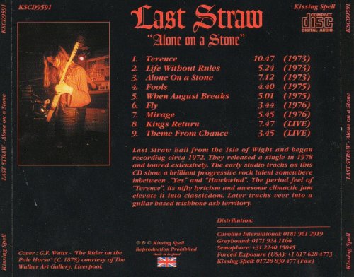 Last Straw - Alone On A Stone (Reissue) (1973-76/1994)