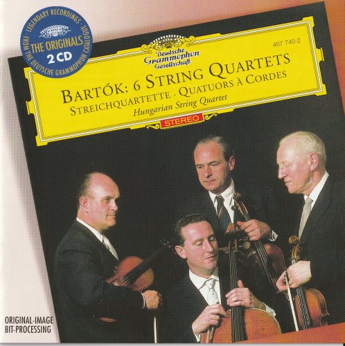 Hungarian String Quartet - Bartok: 6 String Quartets (1999)