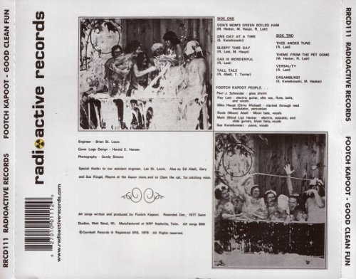 Footch Kapoot - Good Clean Fun (Reissue) (1977/2005)