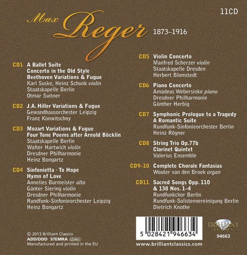 Reger Collection (2013)