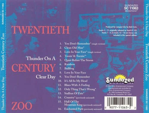 Twentieth Century Zoo - Thunder on a Clear Day (Reissue, Remastered) (1968/1999)