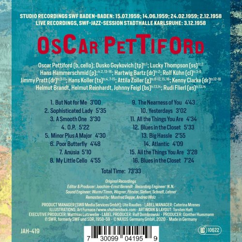 Oscar Pettiford - Oscar Pettiford (Baden-Baden 1959, Karlsruhe 1958) (2020)