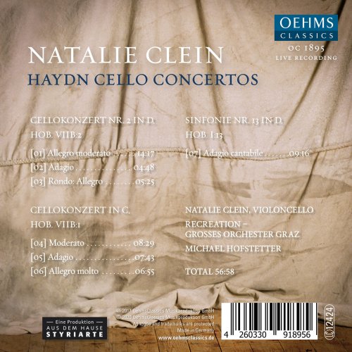 Natalie Clein, Großes Orchester Graz feat. Michael Hofstetter - Haydn: Cello Concertos Nos. 1-2 & Symphony No. 13 in D Major, Hob. I:13 (Live) (2020)