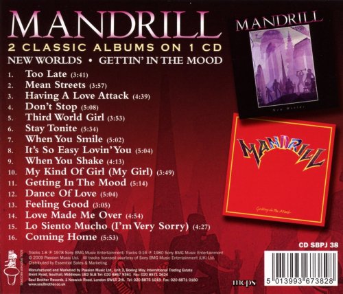 Mandrill - New Worlds & Gettin' In The Mood (2009) CD-Rip