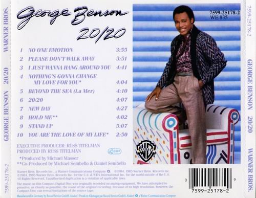 George Benson - 20-20 (1984) CD Rip