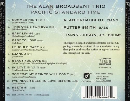 Alan Broadbent Trio - Pacific Standard Time (1995)