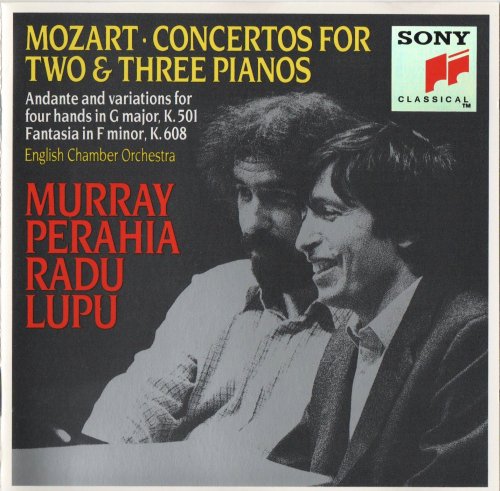 Murray Perahia, Radu Lupu - Mozart: Concertos For Two & Three Pianos (1991)