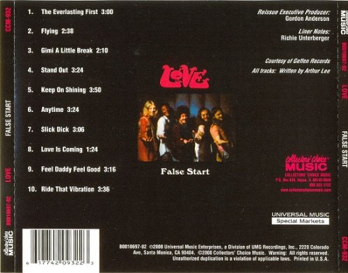 Love - False Start (Reissue) (1970/2008)