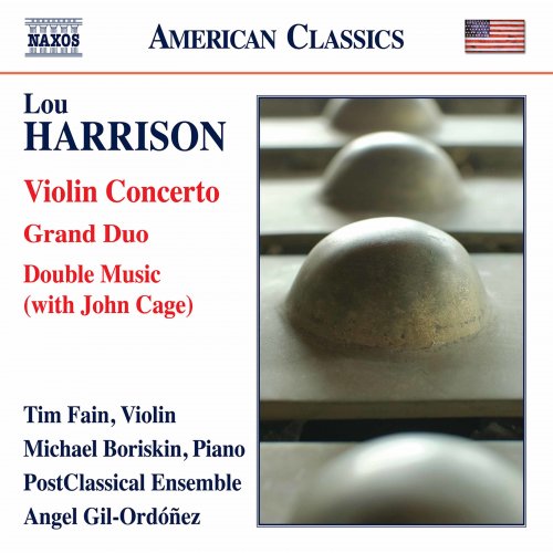 Tim Fain, Tim Fain & Michael Boriskin - Lou Harrison: Violin Concerto, Grand Duo & Double Music (2017) [Hi-Res]