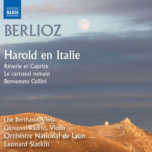 Lisa Berthaud, Giovanni Radivo, Orchestre National de Lyon, Leonard Slatkin - Berlioz: Harold en Italie (2014) [Hi-Res]