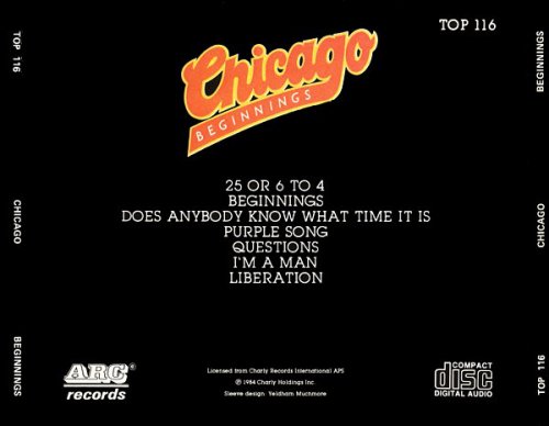 Chicago - Beginnings (1984)