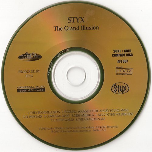 Styx - The Grand Illusion (1977/2010) (AFZ067, RE, RM, US) CD-Rip