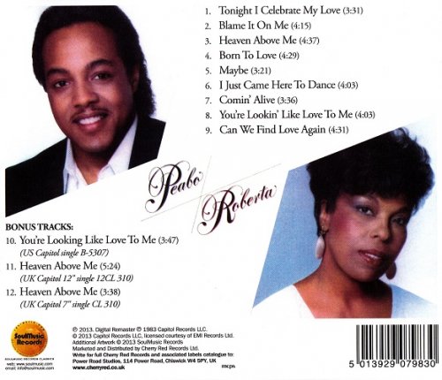 Peabo Bryson & Roberta Flack - Born To Love (1983) [2013 Expanded Edition]