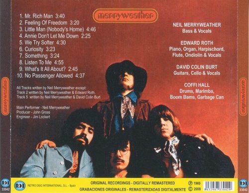 Merryweather - Merryweather (Reissue) (1969/2012)