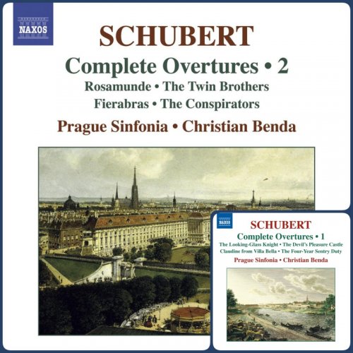 Prague Sinfonia, Christian Benda - Schubert - Complete Overtures Volume 1, 2 (2009) [Hi-Res]