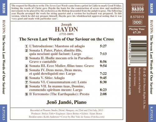 Jeno Jando - Haydn: The Seven Last Words of Our Saviour on the Cross (2014) [Hi-Res]
