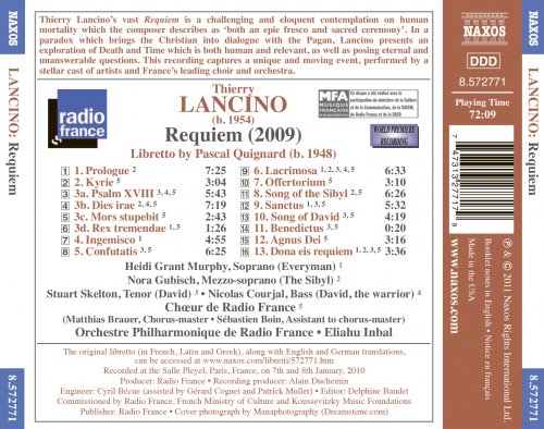 Choeur de Radio France & Orchestre Philharmonique de Radio France, Eliahu Inbal - Lancino: Requiem (2011) [Hi-Res]