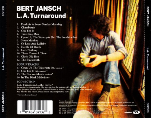 Bert Jansch - L.A. Turnaround (Remastered) (1974/2009) Lossless