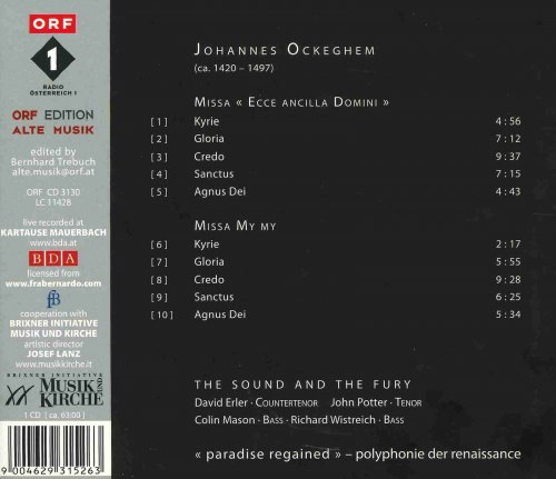 The Sound and The Fury - Johannes Ockeghem 2 (2012)