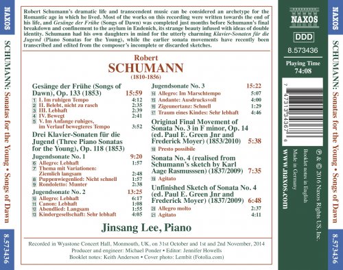 Jinsang Lee - Schumann: Piano Sonatas for the Young (2016) [Hi-Res]