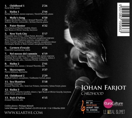 Johan Farjot - Childhood (2020) [Hi-Res]