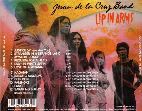 Juan De La Cruz Band - Up In Arms (Reissue) (1971/2001)