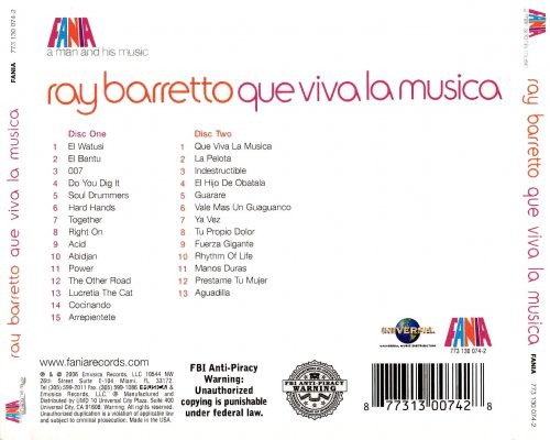 Ray Barretto - The Essential Ray Barretto: A Man and His Music (2007) FLAC