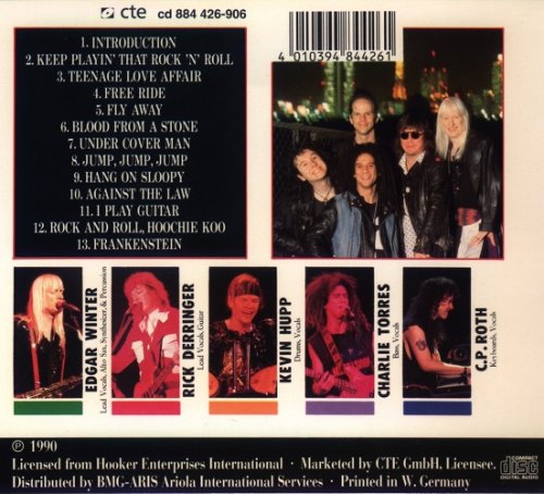 Edgar Winter and Rick Derringer - Live in Japan (1990) CD-Rip