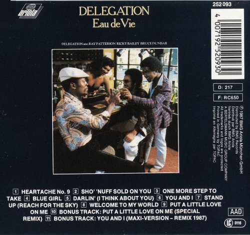 Delegation - Eau de Vie (1979) [1987] CD-Rip