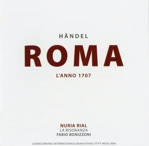 Nuria Rial, Fabio Bonizzoni - Handel: Roma l'anno 1707 (2007)