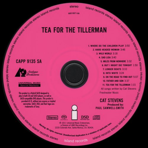 Cat Stevens - Tea For The Tillerman (2011) [Hi-Res+SACD]