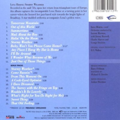 Lena Horne – Stormy Weather (2002)