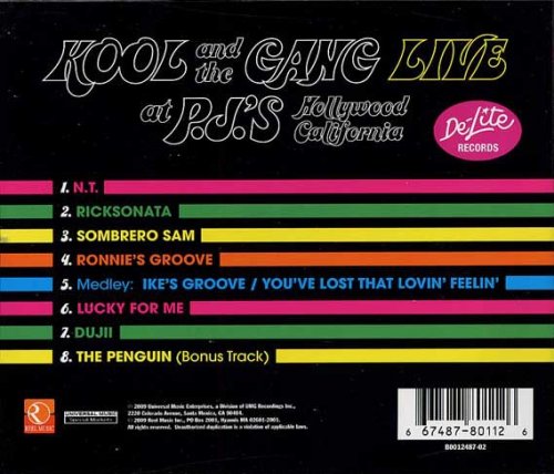Kool & The Gang - Live At P.J.'s (Reissue) (1971/1999)