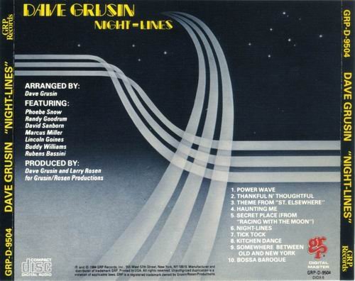 Dave Grusin - Night-Lines (1984)