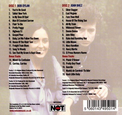 Bob Dylan & Joan Baez - Voices Of A Generation [2CD] (2013) CD-Rip