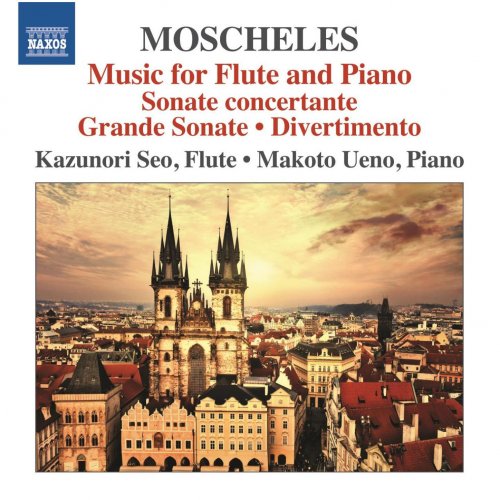 Kazunori Seo, Makoto Ueno - Moscheles: Music for Flute & Piano (2014) [Hi-Res]