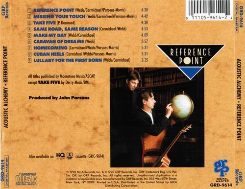 Acoustic Alchemy - Reference Point (1990)