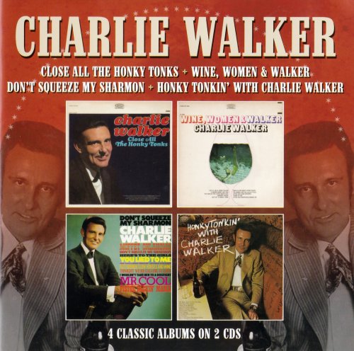 Charlie Walker - Four Classics Albums (2019) CD-Rip