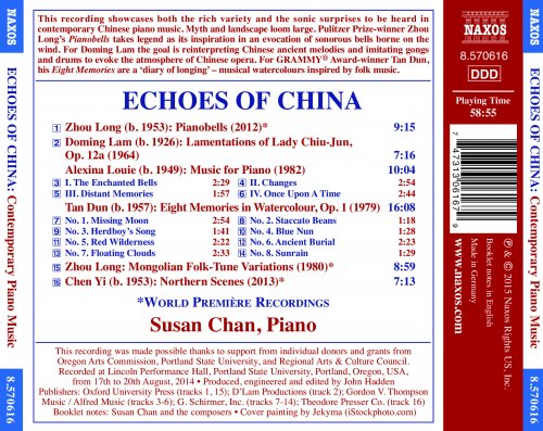 Susan Chan - Echoes of China (2016) [Hi-Res]