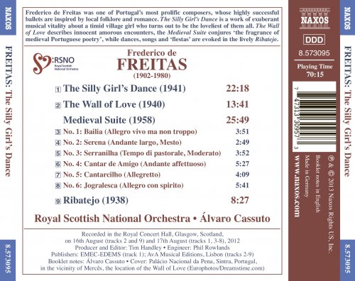 Royal Scottish National Orchestra, Álvaro Cassuto - Frederico de Freitas: The Silly Girl’s Dance - The Wall of Love - Medieval Suite - Ribatejo (2013) [Hi-Res]