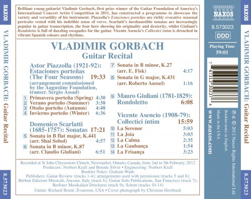 Vladimir Gorbach - Guitar Recital (2012)